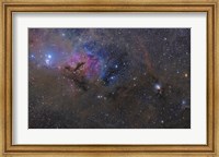 Framed Nebulosity in the Taurus Constellation