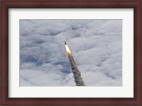 Framed Final Launch of Space Shuttle Atlantis