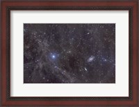 Framed Galaxies M81 and M82