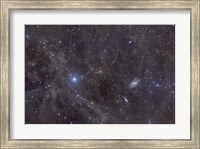Framed Galaxies M81 and M82