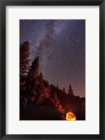 Framed Milky Way over Mountain Tunnel in Yosemite National Park