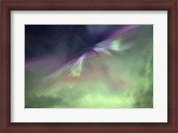 Framed Aurora Borealis and Big Dipper Burst, Canada