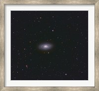 Framed Black Eye Galaxy