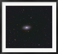 Framed Black Eye Galaxy