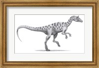 Framed Cryolophosaurus Elliotti
