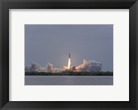 Framed Space Shuttle Atlantis (final launch)