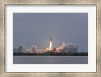 Framed Space Shuttle Atlantis (final launch)