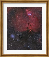 Framed Nebula in Monoceros