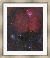 Framed Nebula in Monoceros