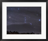 Framed Orion Constellation Rises