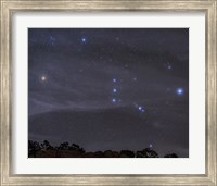 Framed Orion Constellation Rises