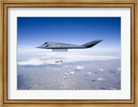 Framed F-117 Nighthawk Releases a GBU-31 JDAM