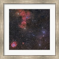 Framed Nebulae in Gemini Constellation