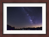 Framed Milky Way and Perseid Meteor Shower, Oklahoma