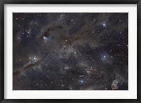 Framed Dusty Nebulae of Taurus