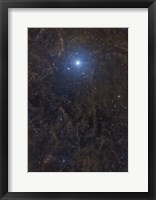Framed Polaris Surrounded by Molecular Clouds