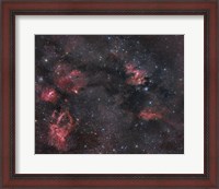 Framed Nebulosity in the Cepheus Constellation
