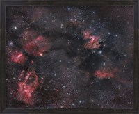 Framed Nebulosity in the Cepheus Constellation