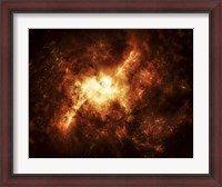 Framed Nebula Surrounded by Stars