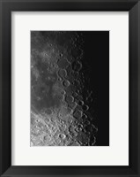 Framed Rupes Recta Ridge and Craters Pitatus and Tycho