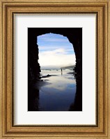 Framed Cathedral Cave, Catlins Coast, South Island, New Zealand