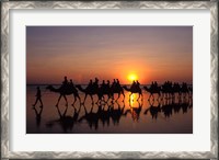 Framed Cable Beach, Broome, Kimberley, Australia