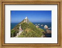 Framed Lighthouse, Nugget Point, South Island, New Zealand