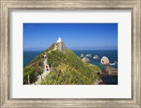 Framed Lighthouse, Nugget Point, South Island, New Zealand