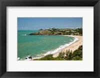 Framed Australia, Queensland, Yeppoon Kemp Beach coastline