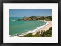 Framed Australia, Queensland, Yeppoon Kemp Beach coastline
