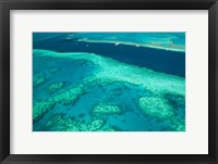 Framed Australia, Whitsunday Coast, Great Barrier Reef (horizontal)