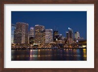 Framed Darling Harbour, Sydney, New South Wales, Australia