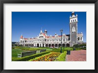 Framed Park near Ornate Railroad Station, Dunedin, South Island, New Zealand