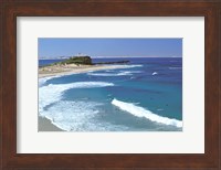 Framed Stony Point Beach, Newcastle, New South Wales, Australia