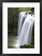Framed Whangarei Falls, Whangarei, Northland, New Zealand