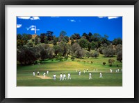 Framed Cornwall Cricket Club, Auckland, New Zealand