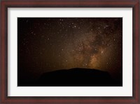 Framed Australia, No Territory, Uluru-Kata Tjuta NP, Stars