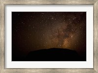 Framed Australia, No Territory, Uluru-Kata Tjuta NP, Stars