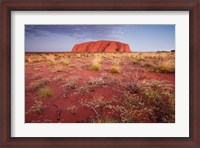 Framed Australia, Uluru-Kata Tjuta NP, Outback, Ayers Rock