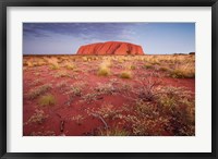 Framed Australia, Uluru-Kata Tjuta NP, Outback, Ayers Rock