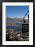 Framed Gondola, Queenstown, South Island, New Zealand