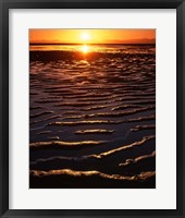 Framed Coast at sunset, Abel Tasman National Park, New Zealand