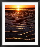 Framed Coast at sunset, Abel Tasman National Park, New Zealand