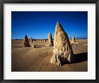 Framed Pinnacles, Nambung National Park, Western Australia, Australia