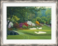 Framed Augusta on the 12th hole