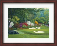 Framed Augusta on the 12th hole