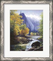 Framed Below Bridal Veil Fallls