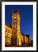 Framed Historic Registry Building, University of Otago, South Island, New Zealand (vertical)