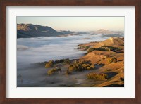 Framed Te Mata, Tukituki River Valley, No Island, New Zealand