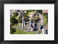 Framed Aerial view of First Church, Dunedin, New Zealand